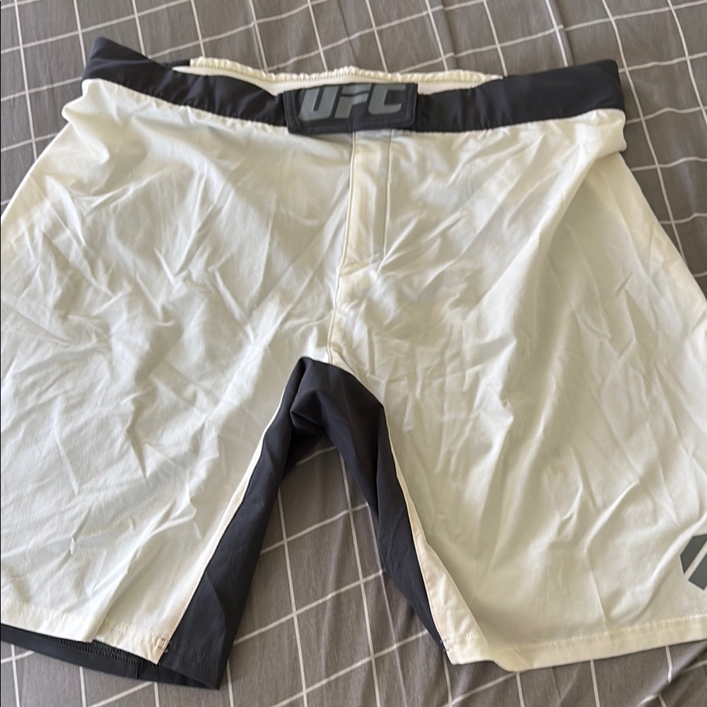 UFC Black and White Training Shorts